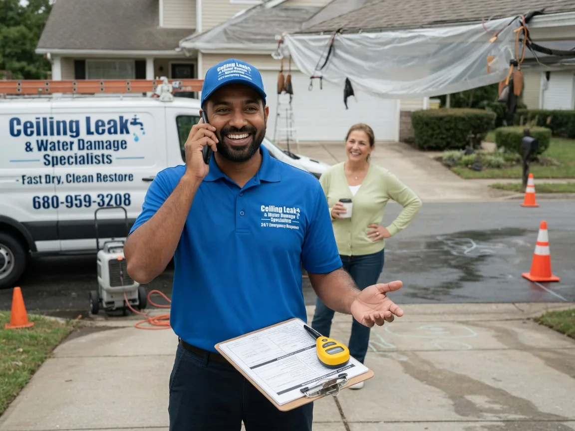 Ceiling Leak Cleanup Dexter, OR FAQs
